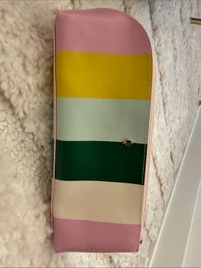 Kate Spade Pink and Green Women’s Cosmetic Pouch/ pencil case